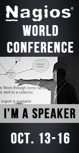 I'm A Speaker At The Nagios World Conference I'm A Speaker At The Nagios World Conference